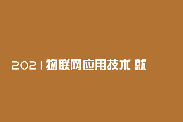 2021物联网应用技术 就业方向是什么