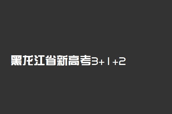 黑龙江省新高考3+1+2 选什么科目比较好