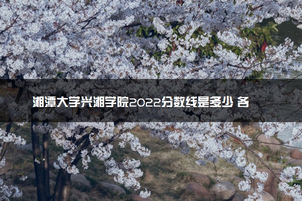 湘潭大学兴湘学院2022分数线是多少 各省录取最低分及位次