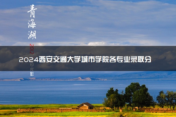 2024西安交通大学城市学院各专业录取分数线及位次 各省录取最低分是多少