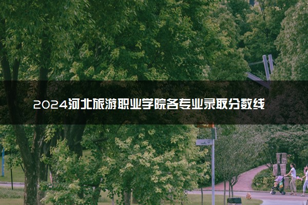 2024河北旅游职业学院各专业录取分数线及位次 各省录取最低分是多少