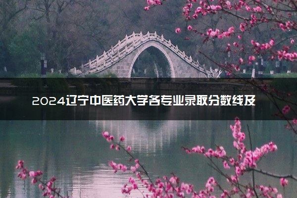 2024辽宁中医药大学各专业录取分数线及位次 各省录取最低分是多少