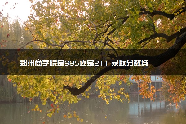 郑州商学院是985还是211 录取分数线是多少