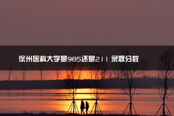 徐州医科大学是985还是211 录取分数线是多少